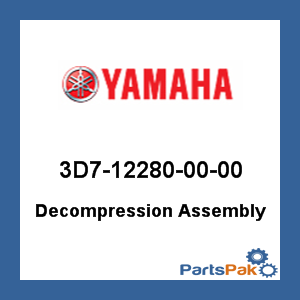 Yamaha 3D7-12280-00-00 Decompression Assembly; 3D7122800000
