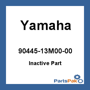 Yamaha 90445-13M00-00 Hose; 9044513M0000