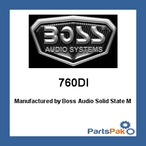 Boss Audio 760DI; Solid State Mp3-Compatible In