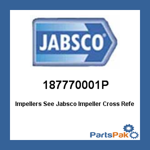 Jabsco 187770001P; Impeller, 10 Blade