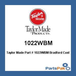 Taylor Made 1022WBM; Bradford Custom Fenders