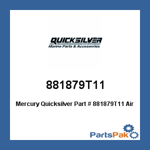 Quicksilver 881879T11; Air Handler Press Sensor 0-100 Replaces Mercury / Mercruiser