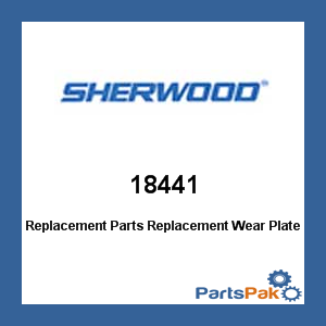 Sherwood 18441; Wear Plate And Pin Assembly