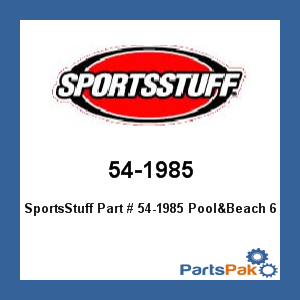 SportsStuff 54-1985; Pool&Beach 6 Up Lounge Pvc