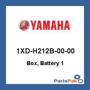 Yamaha 1XD-H212B-00-00 Box, Battery 1; 1XDH212B0000