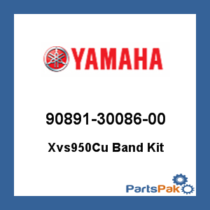 Yamaha 90891-30086-00 Xvs950Cu Band Kit; 908913008600