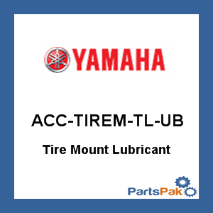 Yamaha ACC-TIREM-TL-UB Tire Mount Lubricant; ACCTIREMTLUB