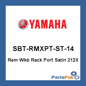 Yamaha SBT-RMXPT-ST-14 Removable Wakeboard Rack Port Satin 212X; SBTRMXPTST14