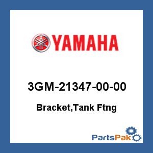 Yamaha 3GM-21347-00-00 Bracket, Tank Ftng; 3GM213470000