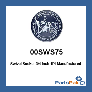 Buck Algonquin 00SWS75; Swivel Socket 3/4 Inch 1Pt
