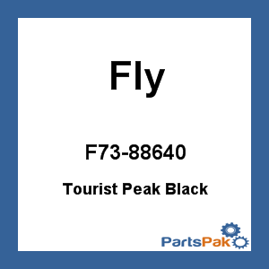 Fly Racing F73-88640; Tourist Peak Black
