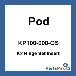 Pod KP100-000-OS; Knee Brace Hinge Set Insert