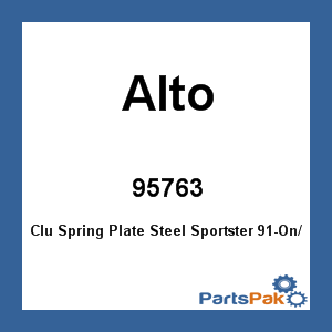 Alto 95763; Clu Spring Plate Steel Sportster 91-On / Bigtwin 90-97