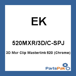 EK 520MXR/3D/C-SPJ; 3D Mxr Clip Masterlink 520 (Chrome)