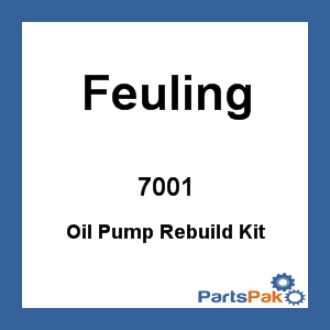 Feuling 7001; Oil Pump Rebuild Kit