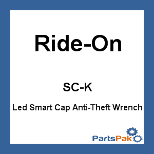 Ride-On SC-K; Led Smart Cap Anti-Theft Wrench