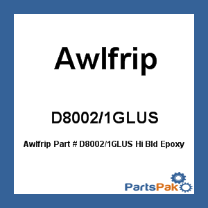 Awlgrip D8002/1GLUS; Hi Bld Epoxy Prmr Off Wh