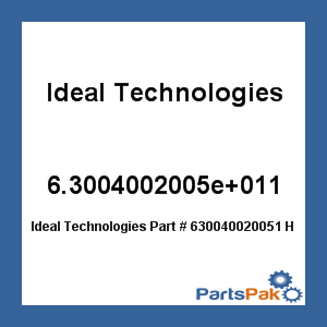 Ideal Technologies 630040020051; Hose Clamp 3/4-1-3/4