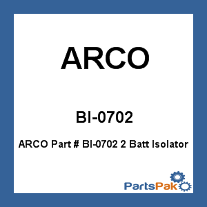 ARCO BI-0702; 2 Batt Isolator