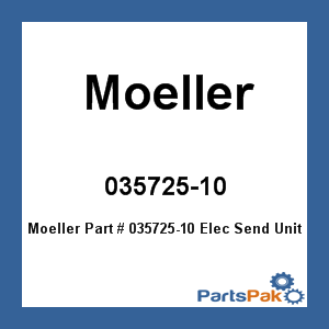 Moeller 035725-10; Elec Send Unit 4-27