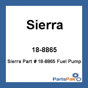 Sierra 18-8865; Fuel Pump