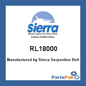 Sierra RL18000; Serpentine Belt
