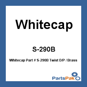 Whitecap S-290B; Twist D/P / Brass Bx 50