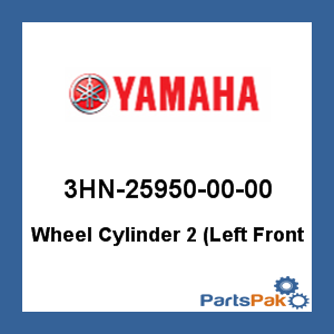 Yamaha 3HN-25950-00-00 Wheel Cylinder 2 (Left Front; 3HN259500000