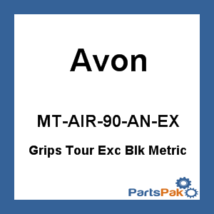 Avon Grips MT-AIR-90-AN-EX; Air Cushioned Grips Excaliber Black