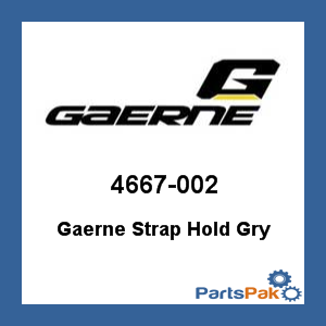 Gaerne 4667-002; Gaerne Strap Hold Gry
