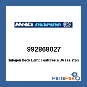 Hella Marine 992868027; Deck Mount Bracket For 87146