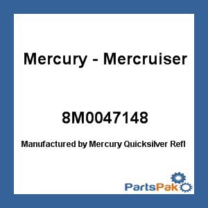 Quicksilver 8M0047148; Reflex Drivce Sleeve Replaces Mercury / Mercruiser