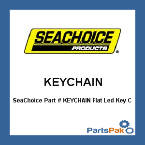 SeaChoice KEYCHAIN; Flat Led Key Chain