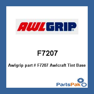 Awlgrip F7207; Awlcraft Tint Base Yellow Red (Gram)