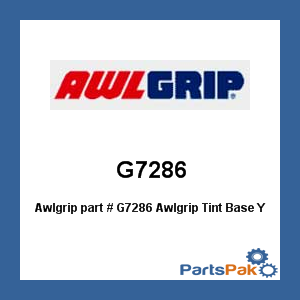 Awlgrip G7286; Awlgrip Tint Base Yellow Red (Gram)