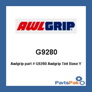 Awlgrip G9280; Awlgrip Tint Base Yellow (Gs) (Gram)