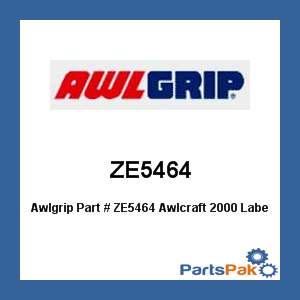 Awlgrip ZE5464; Awlcraft 2000 Labels F/Gallons