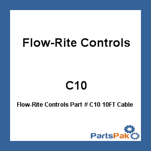 Flow-Rite Controls C10; 10FT Cable