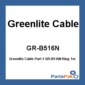 Greenlite Cable GR-B516N; Ring Term 16-14 5/16