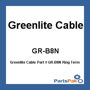 Greenlite Cable GR-B8N; Ring Term 16-14 #8