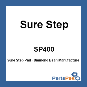 Sure Step SP400; Sure Step Pad - Diamond Bean