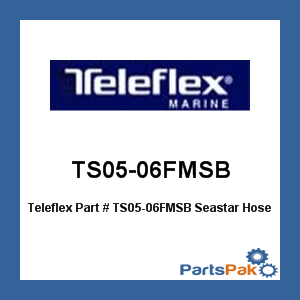 SeaStar Solutions (Teleflex) TS05-06FMSB; Seastar Hose Fittings