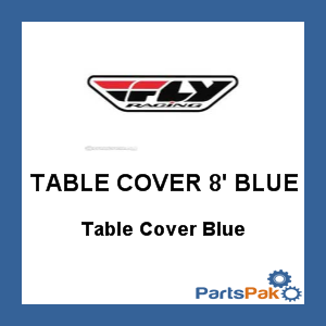 Fly Racing TABLE COVER 8 FT BLUE; Table Cover Blue