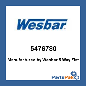 Wesbar 5476780; 5 Way Flat