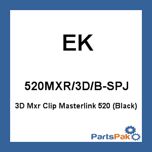 EK 520MXR/3D/B-SPJ; 3D Mxr Clip Masterlink 520 (Black)