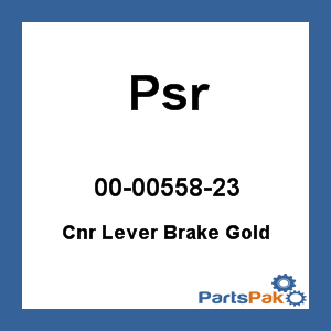 PSR 00-00558-23; Click 'N Roll Brake Lever Gold