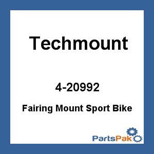 Techmount 4-20992; Fairing Mount Sport Bike