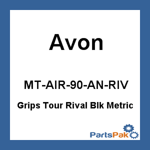 Avon Grips MT-AIR-90-AN-RIV; Air Cushioned Grips Rival Black