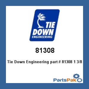 Tie Down Engineering 81308; 1 3/8 In Bearings Pk/2