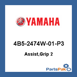 Yamaha 4B5-2474W-01-P3 Assist, Grip 2; 4B52474W01P3
